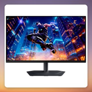 GigaByte MO27Q3 27-Inch QD-OLED QHD 360 Hz Gaming Monitor, USB-C, KVM