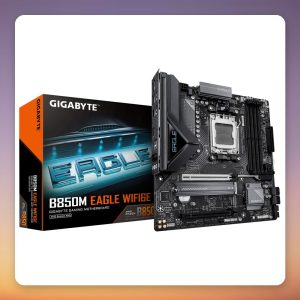 GIGABYTE B850M EAGLE WIFI6E AM5 Micro ATX Motherboard, DDR5, Wi-Fi 6E, 2.5G LAN