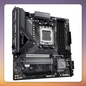 GIGABYTE B850M EAGLE WIFI6E AM5 Micro ATX Motherboard, DDR5, Wi-Fi 6E, 2.5G LAN