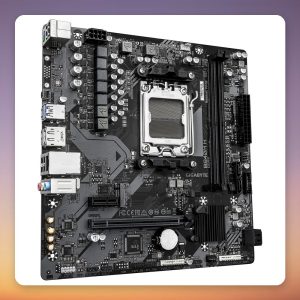 Gigabyte B840M H AM5 Micro ATX Motherboard, DDR5, PCIe 4.0 M.2, Gigabit LAN