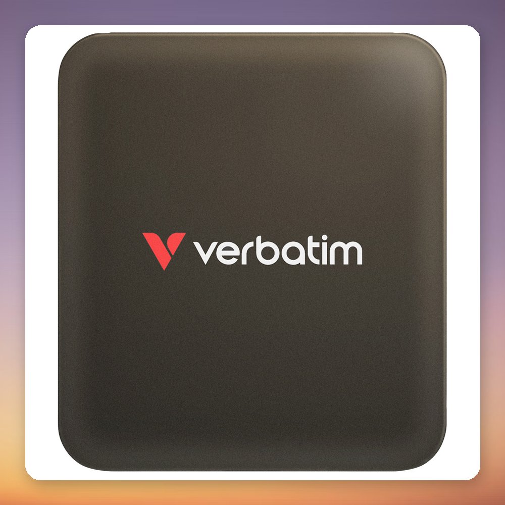 Verbatim SnapBack SSD 512 GB External SSD USB 3.2 Gen 2x2, Mocha Metallic