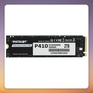 Patriot P410 2 TB NVMe M.2 2280 SSD, PCIe 4.0 x4, 5,000 MB/s