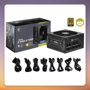 MSI MAG A750GLS PCIE5 750W 80 PLUS Gold Fully Modular ATX 3.1 PSU