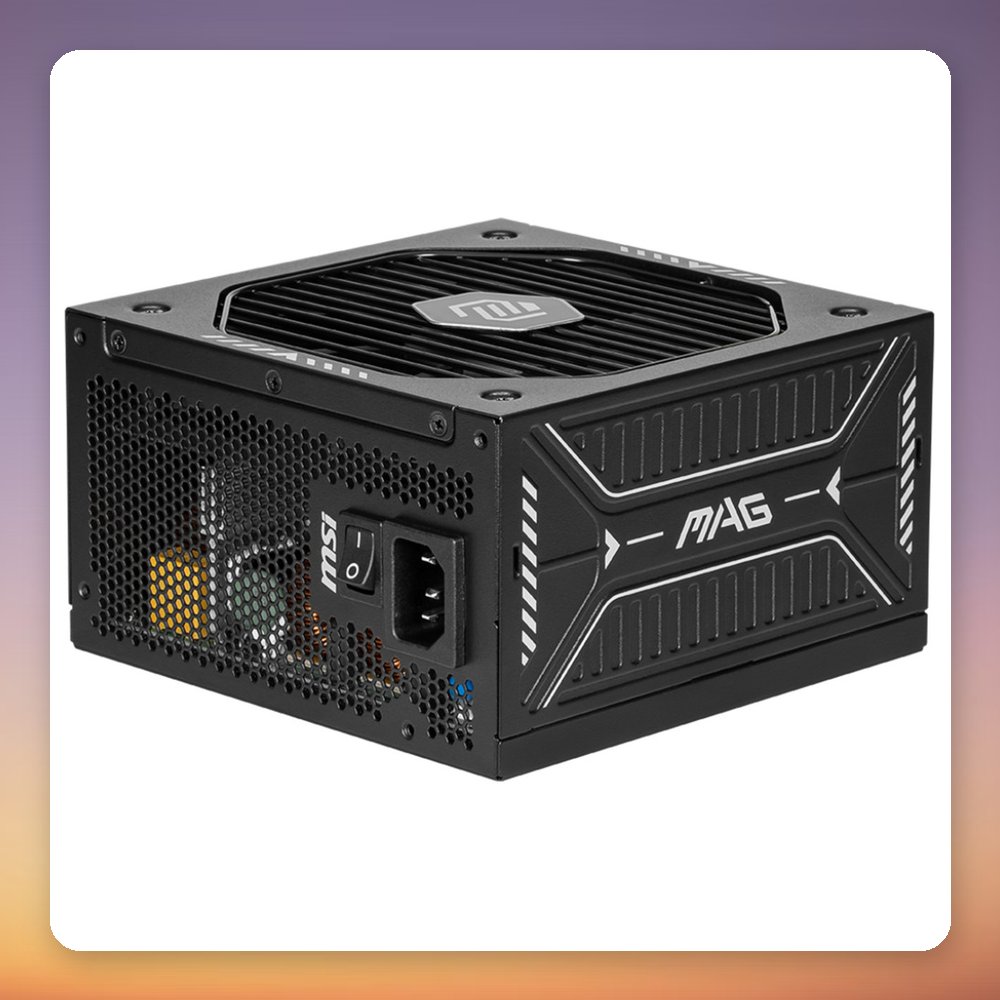 MSI MAG A750GLS PCIE5 750W 80 PLUS Gold Fully Modular ATX 3.1 PSU – image 4