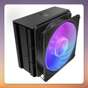 Cooler Master Hyper 212 3DHP ARGB 120 mm CPU Cooler, Black, Single Tower