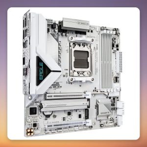 GIGABYTE B850M EAGLE WF6E ICE AM5 Micro ATX Motherboard, Wi-Fi 6E, DDR5