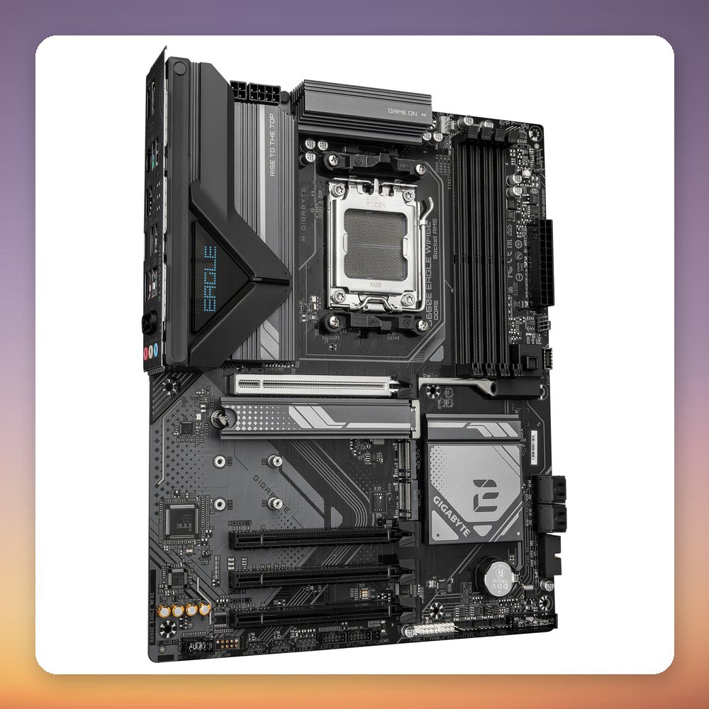 Gigabyte B650E Eagle WiFi 6E AM5 ATX Motherboard, DDR5, PCIe 5.0, 2.5GbE – image 2