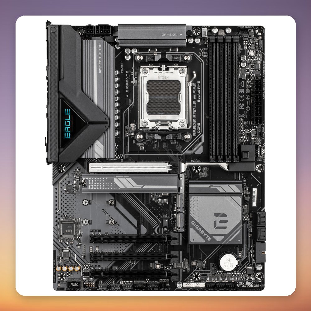 Gigabyte B650E Eagle WiFi 6E AM5 ATX Motherboard, DDR5, PCIe 5.0, 2.5GbE – image 3