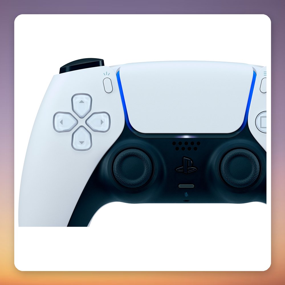 Sony DualSense Wireless Controller for PS5, White, Haptic Feedback, Adaptive Triggers – image 5