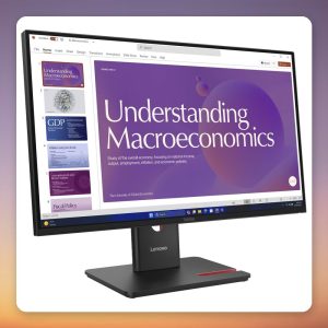 Lenovo ThinkVision T24D-40 23.8″ Full HD IPS 120 Hz USB-C 100W Monitor