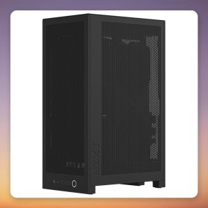 NZXT H2 Flow Mini-ITX Case, Black, Tempered Glass, 280 mm Radiator Support