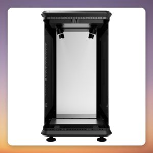 Cooler Master MasterFrame 360 Panorama ATX Open-Frame Case, Tempered Glass, Black