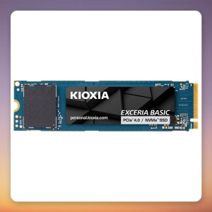 Kioxia Exceria Basic 2 TB M.2 2280 PCIe 4.0 NVMe SSD, 7300 MB/s