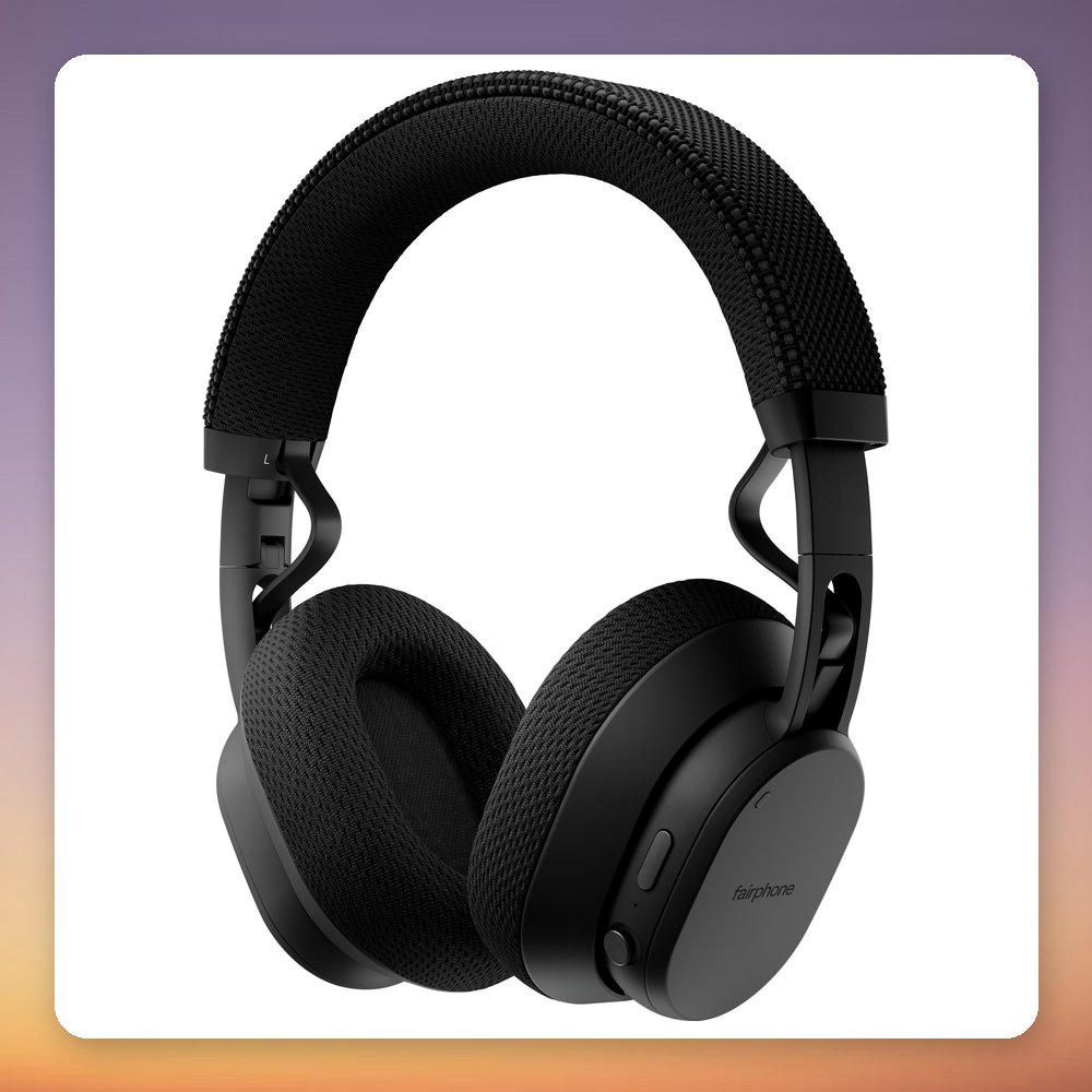 Fairphone Fairbuds XL (2025) Horizon Black Over-Ear Bluetooth Headphones with ANC – image 3