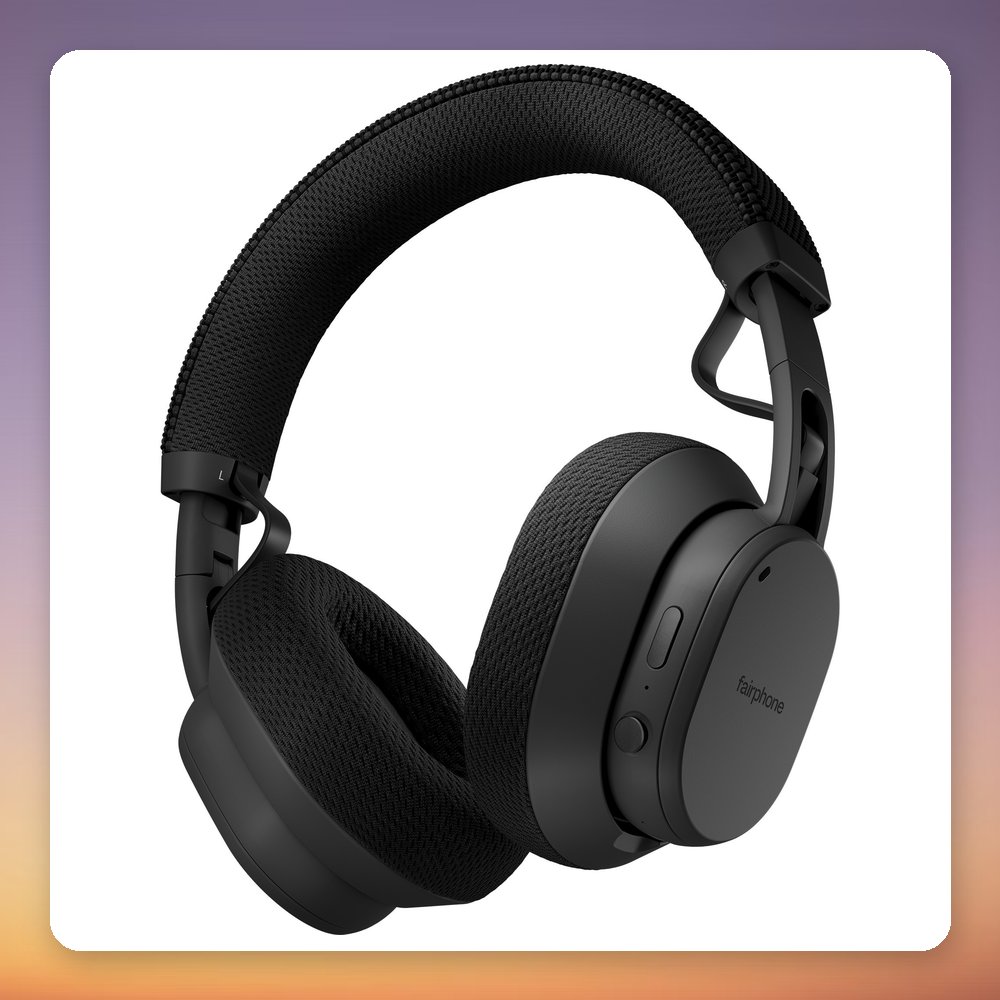 Fairphone Fairbuds XL (2025) Horizon Black Over-Ear Bluetooth Headphones with ANC – image 4