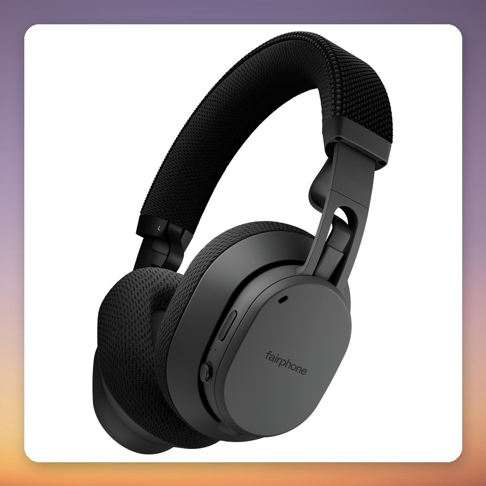 Fairphone Fairbuds XL (2025) Horizon Black Over-Ear Bluetooth Headphones with ANC – image 5