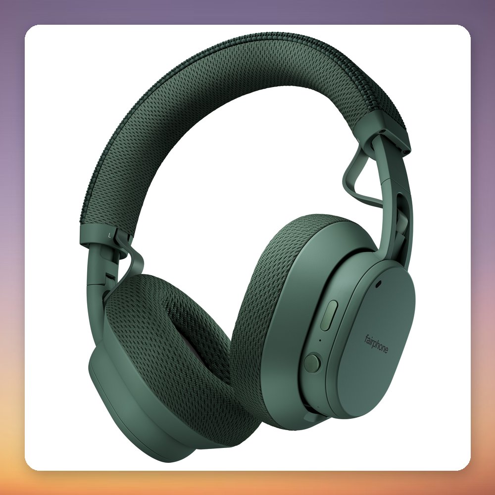 Fairphone Fairbuds XL (2025) Wireless Over-Ear ANC Headphones, Forest Green – image 4