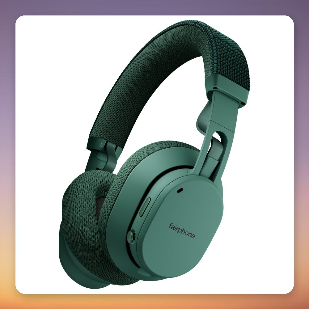 Fairphone Fairbuds XL (2025) Wireless Over-Ear ANC Headphones, Forest Green – image 5