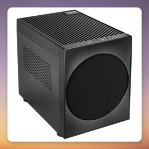 Chieftec CI-03B-OP Hi-Fi Style Cube Case mATX with 200 mm PWM Fan, Black