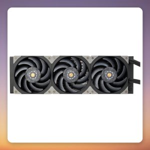 SilverStone SST-XE360PD 360 mm All-in-One Liquid CPU Cooler, Black/Silver