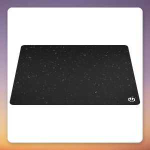 ENDORFY Stoneflow Black L Gaming Mouse Pad, 450 x 400 mm, Black/White