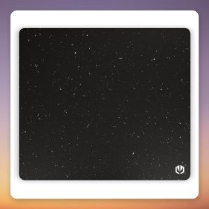 ENDORFY Stoneflow Black L Gaming Mouse Pad, 450 x 400 mm, Black/White