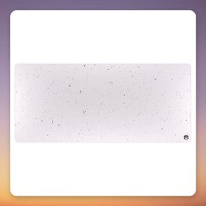 ENDORFY Stoneflow White XL Gaming Mouse Pad, 900 x 400 mm, White/Black