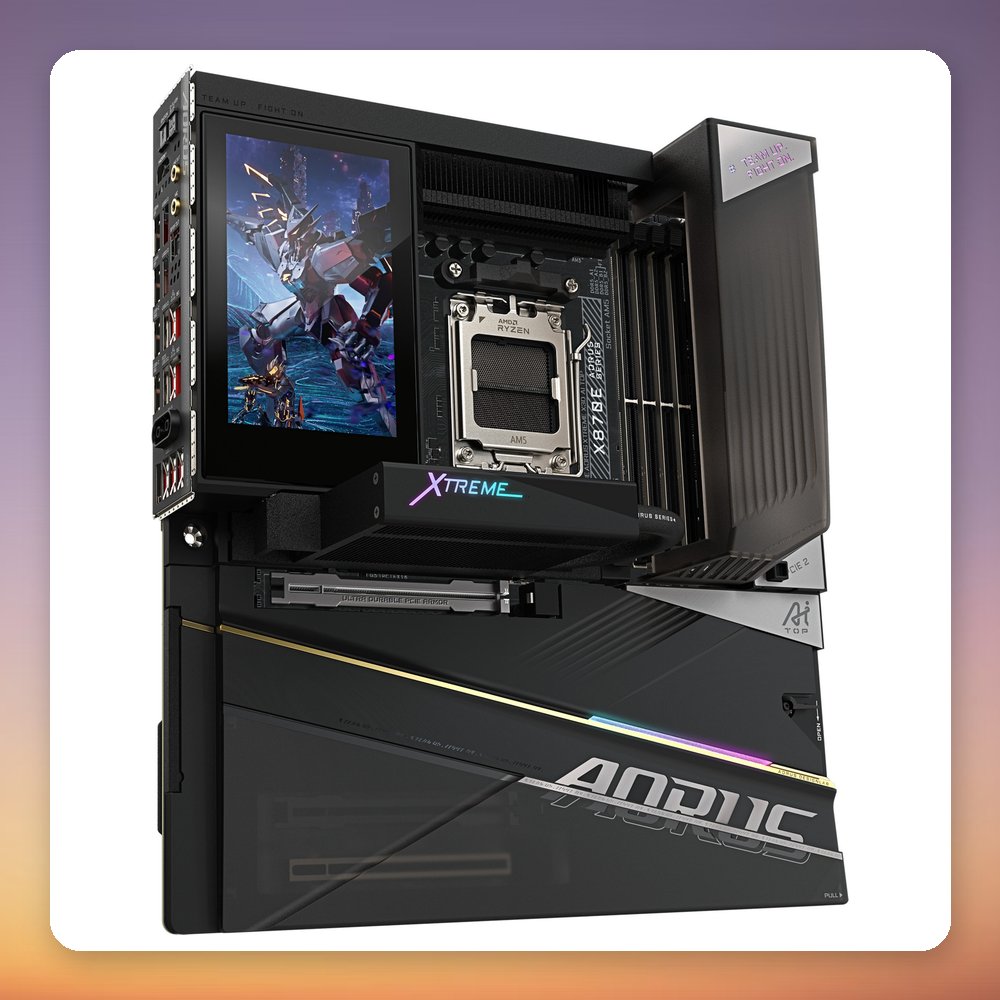 GIGABYTE X870E AORUS XTREME X3D AI TOP E-ATX Motherboard, AM5, DDR5, Wi-Fi 7, 2x 10GbE – image 2