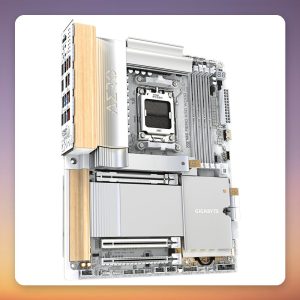 Gigabyte X870E AERO X3D WOOD ATX Motherboard, AM5, DDR5, Wi-Fi 7, USB4