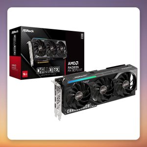 ASRock Radeon RX 9070 XT Challenger 16 GB GDDR6 RDNA 4 Graphics Card