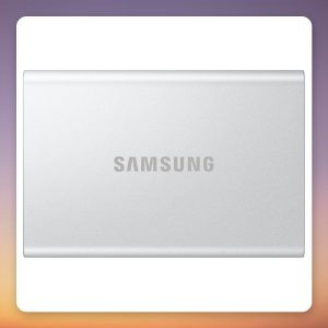 Samsung Portable SSD T7 Resurrected 2 TB External USB-C 3.2 Gen 2, Aluminium
