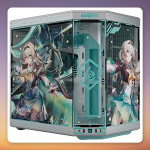 HYTE Y70 Firefly Edition Mid-Tower Case, E-ATX, Tempered Glass