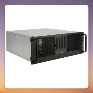Inter-Tech 4U-47045 4U Rack Server Case, Black, E-ATX