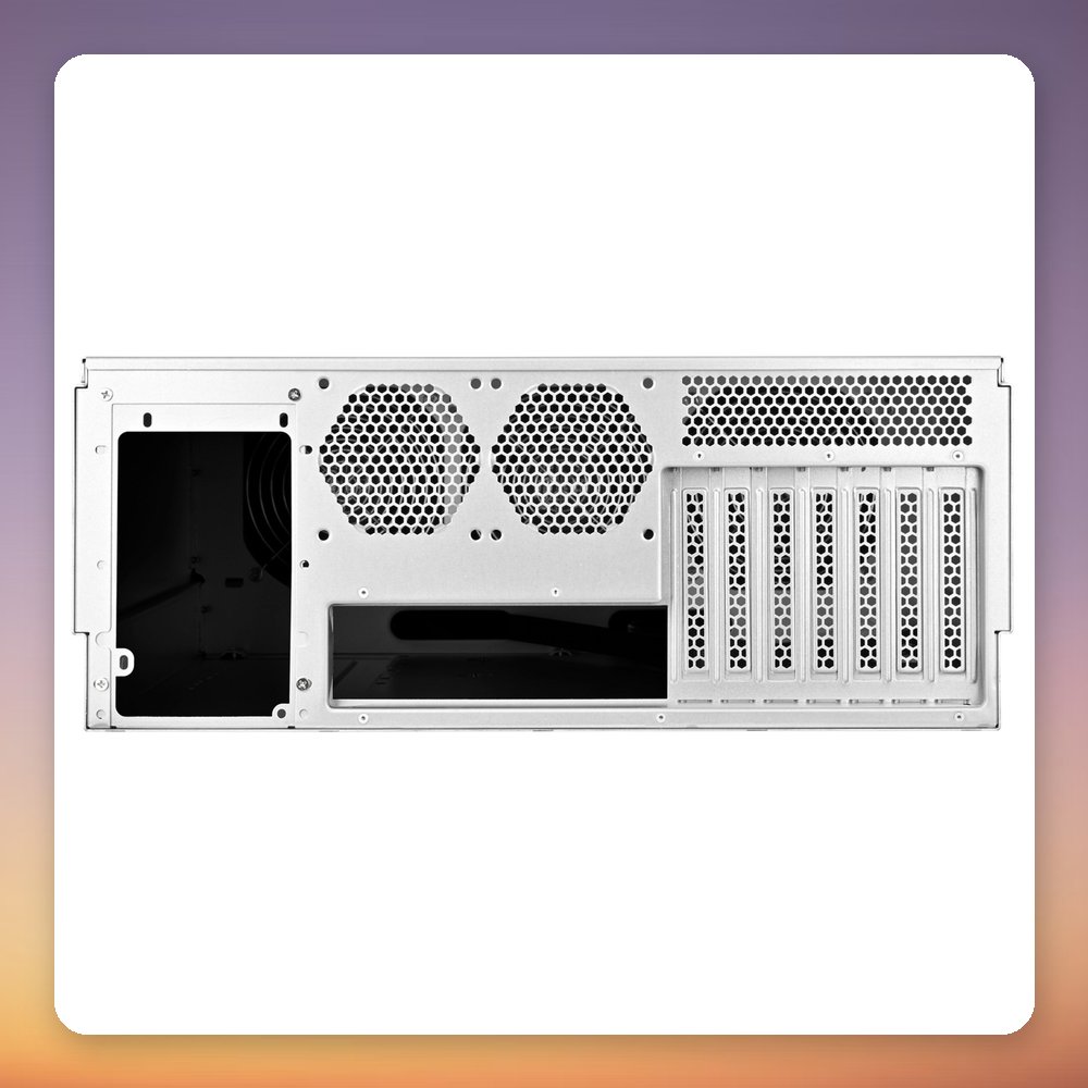 Silverstone RM43-324-RS 4U Rackmount Case, 24x Hot-Swap Bays, Black/Red – image 5
