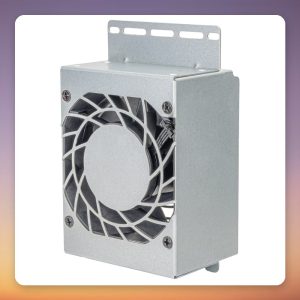 SilverStone RAC45-FC-801 80 mm GPU Cooling Fan Frame, Silver/Black