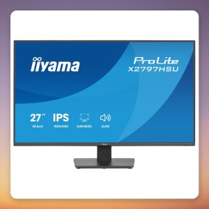 Iiyama ProLite X2797HSU-B1 27-Inch Full HD 120 Hz IPS Monitor with USB Hub