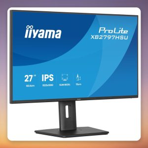 Iiyama ProLite XB2797HSU-B1 27-inch Full HD IPS Monitor, 120 Hz, USB Hub