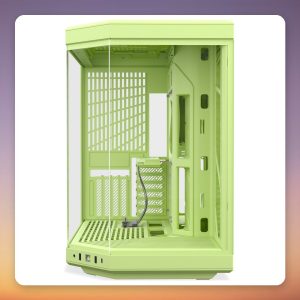 HYTE Y70 E-ATX Mid Tower Case, Light Green (Matcha Milk), Tempered Glass