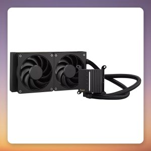 Asus ProArt LC 240 mm AIO Liquid CPU Cooler, Black, 2x 120 mm Fans