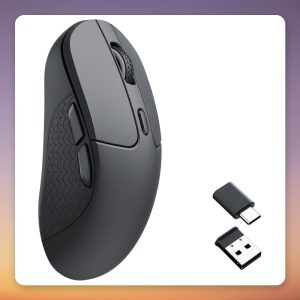 Keychron M3 Wireless Gaming Mouse 12000 dpi PixArt PAW3311, Black