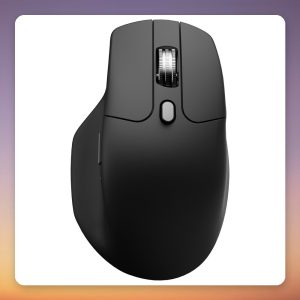 Keychron M6 Wireless 8K Gaming Mouse, 26000 DPI, 8000 Hz, Black