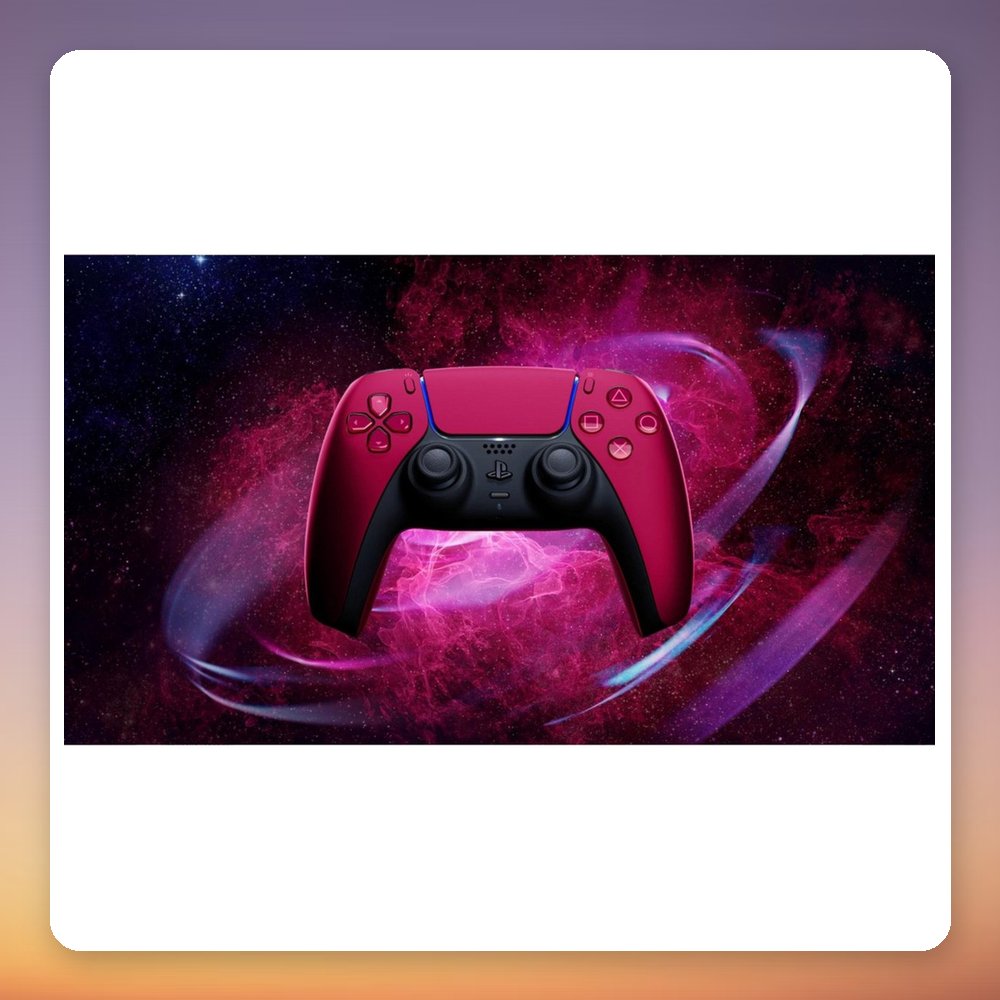 Sony DualSense Wireless Controller for PS5, Cosmic Red – image 5