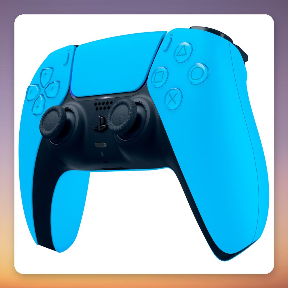 Sony DualSense Wireless Controller for PS5, Starlight Blue – image 3