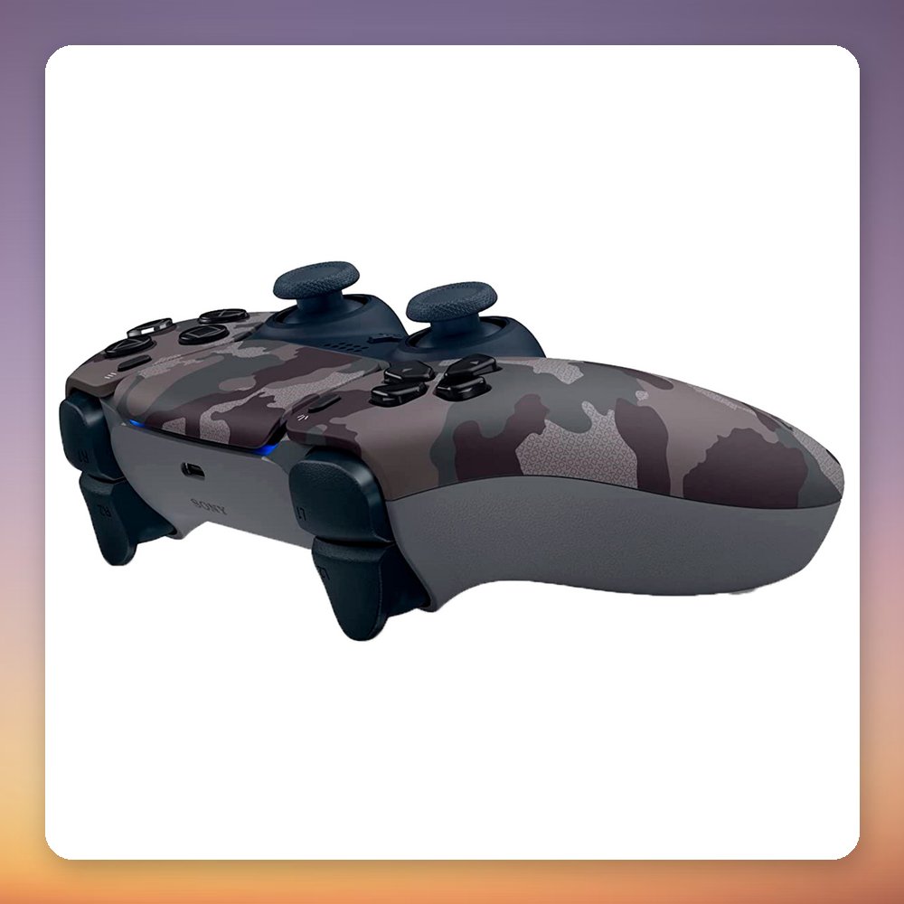Sony DualSense Wireless Controller for PS5, Grey Camouflage – image 3