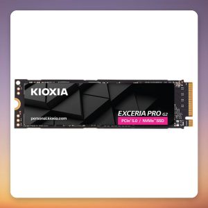 Kioxia Exceria Pro G2 2 TB PCIe 5.0 NVMe M.2 2280 SSD, 14,700 MB/s