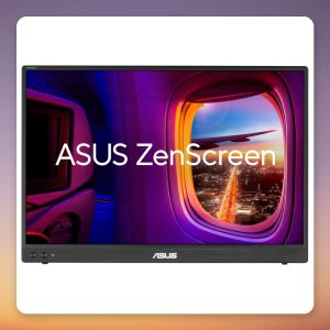 Asus ZenScreen MB16FC 16″ WUXGA 75 Hz IPS Portable Monitor, USB-C, Mini-HDMI