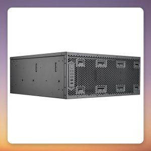 SilverStone RM4A 4U Rackmount Case, Black, Supports up to SSI-EEB