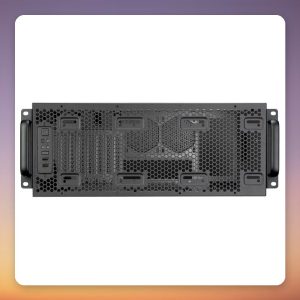 SilverStone RM4A 4U Rackmount Case, Black, Supports up to SSI-EEB