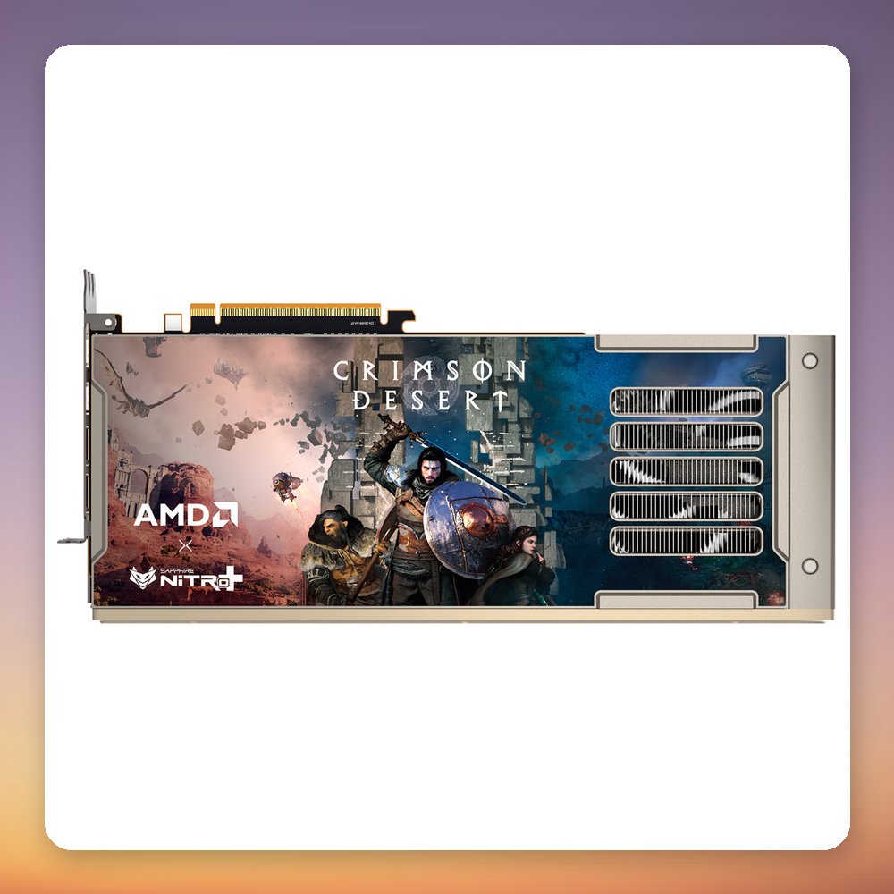 Sapphire Radeon RX 9070 XT Nitro+ Crimson Desert Edition 16 GB GDDR6 Graphics Card – image 6