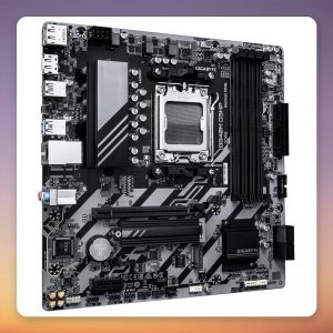 Gigabyte B840M D3HP Micro ATX Motherboard, AM5, DDR5, 2x PCIe 4.0 M.2, 1GbE